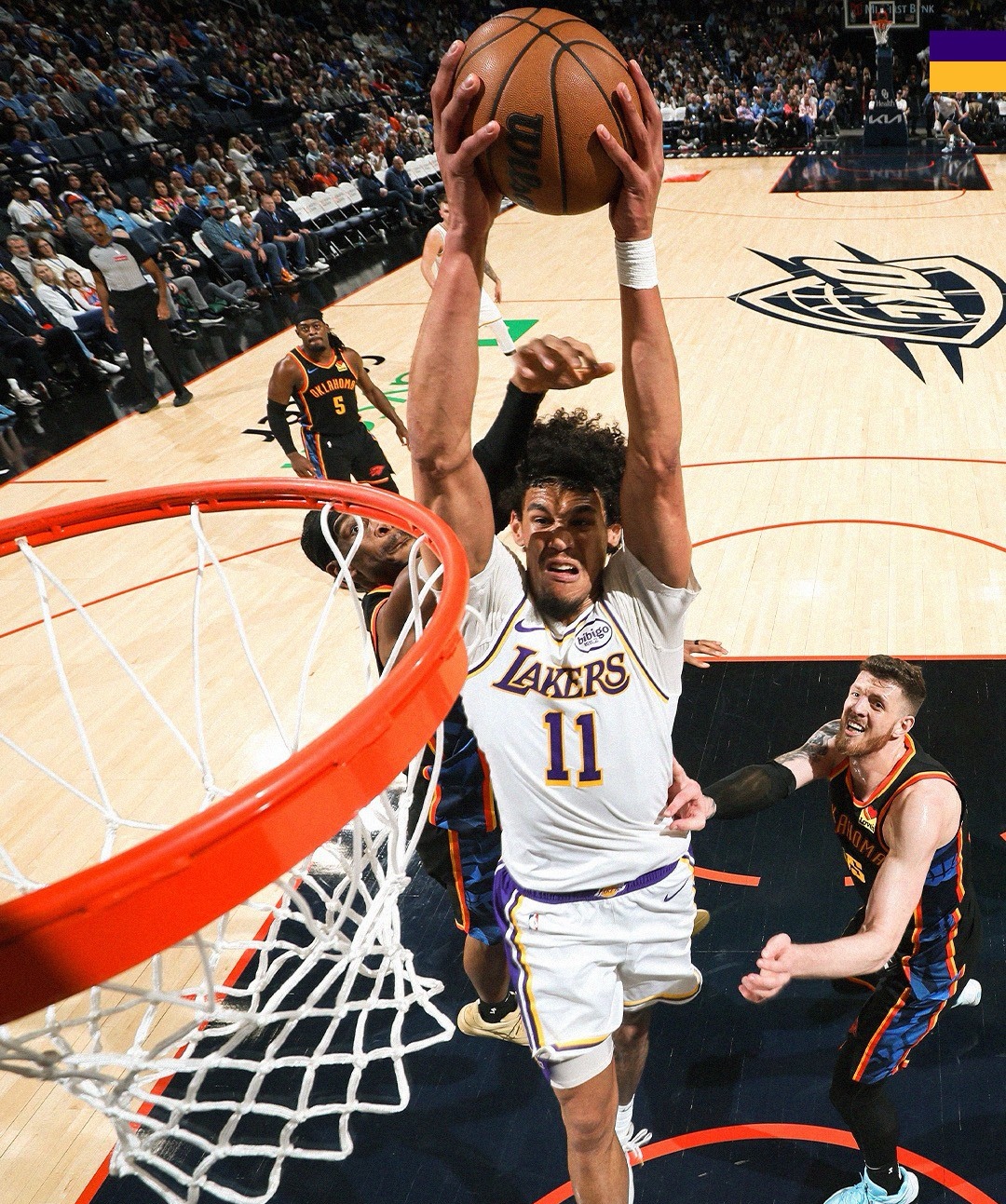 湖人翻盘猛龙,武切维奇状态火热 湖人翻盘猛龙,武切维奇状态火热